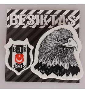 BEŞİKTAŞ 555774 ŞEKİLLİ 2'Lİ SİLGİ
