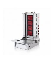 Silverinox Elektrikli 4 Radyan Alttan Motorlu Döner Makinesi 380V