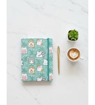 Adalinhome Lizy Çift Taraflı Notluk (12x17) (Turkuaz)