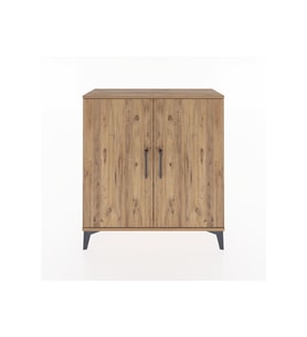 Arges Şifonyer 2 Raflı 2 Kapaklı 88x30x96 Çam-Çam
