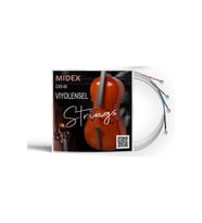 Midex CVS-60 Kaliteli Çello Teli 1 Takım Set