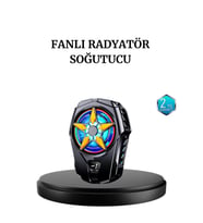 Mey İthalat® Şarj Edilebilir Telefon Soğutucu Fan – Taşınabilir, Sessiz ve Güçlü Oyun Soğutucusu