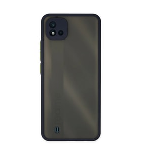 Realme C11 2021 Kılıf Montreal Silikon Kapak - Lacivert