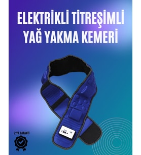 Elektrikli Titreşimli Yakma Kemeri – Masaj Kaybı İçin İdeal