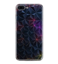 Apple iPhone 6 6S Plus Kılıf Silikon Desen Özel Seri Renkli Prizmalar 1783