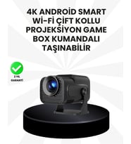 WiFi6 ve Bluetooth 5.4 Destekli LED Projektör - HCS350pro