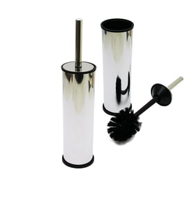 MİKRO-1  EKO METAL  KLOZET WC FIRÇA SETİ DÜZ KAPAK GO-53-vice 00663