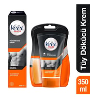 Veet Men Tüy Dökücü Krem 200ml + Duşta Tüy Dökücü Krem 150 ml