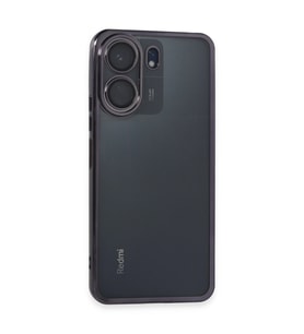 Xiaomi Redmi 13c Kılıf Razer Lensli Silikon - Mor