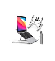 Ayarlı Alüminyum Laptop ve MacBook Uyumluluklu Yükseltici Tutucu Stand