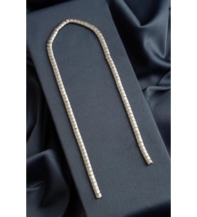 Hematit Doğal Taş Titanyum Yassı Balık Kesim 6x4mm Dizi