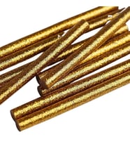 Mühür Mumu Simli Çubuk Sıcak Tutkal 7mm x 10cm 12 li Gold Renk