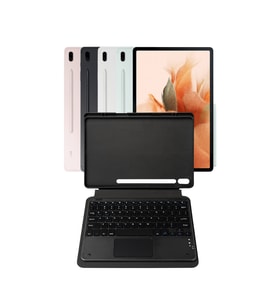 Fuchsia Savvy Keyboard Tab S7 FE LTE