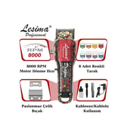 Lesima Ls-1000 Dragon Serisi Professional Model Saç Sakal Tıraş Makinesi