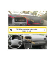Toyota Corolla 1997-2001 Ön Örtüsü Göğüs Panel Torpido Koruma Koruyucu Kılıfı Halısı Yedek Parça