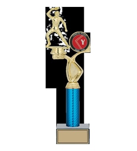 ODAK KUPA - Figürlü Kupalar - Masa Tenisi Erkek Figürlü Kupalar FG-017 A - 39 cm