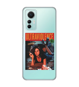 Xiaomi Mi 12 Lite Uyumlu Lana Del Rey Ultraviolence Desenli Şeffaf Telefon Kılıfı