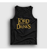 Presmono Unisex Siyah The Lord Of The Drinks Mizah Hediye Atlet 472593tt