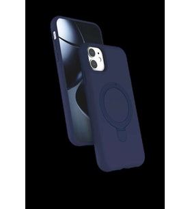 iPhone 11 Regal Magsafe Standlı Kapak - Lacivert