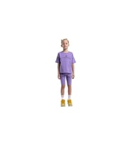 Rolypoly Kız Çocuk %100 Pamuk İki İplik Kısa Kol Şortlu Pijama Takımı RP3591