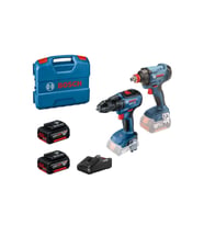 GSR 18V-50 Akülü Vidalama ve GDX 180 Somun Sıkma Seti (2x5.0Ah)