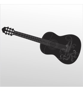 Folyo Sticker Gitar 50cm Uzunluk