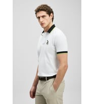 Lufian ZANE Kırık Beyaz Erkek T-Shirt 111040242