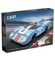 VAGONLIFE CADA C51076W AZURE FIRTINASI YARIŞ ARABASI 2.4Ghz DUAL MODE CONTROL 1:20 266 PARÇA BLOCK O