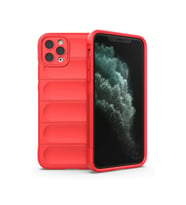 Apple İphone 11 Pro Max Kılıf Optimum Silikon - Kırmızı