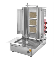 Remta 3 Radyanlı Alttan Motorlu Tüplü Döner Ocağı