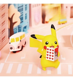 Pokemon Pikachu  Kawaii Anime Figür Model 1