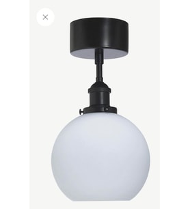 MYLİGHTS  PLOFONYER TAVAN AVİZE  OPAL CAM AVİZE MODER SPOR AVİZE 14cm