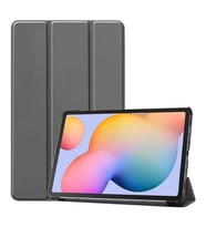 Galaxy Tab S6 Lite P610 Zore Smart Cover Standlı 1-1 Tablet Kılıf (Gri)