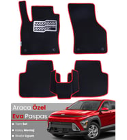HYUNDAİ KONA (2018-2025) Uyumlu EVA Paspas Tam Set–Araca Özel,Kolay Montaj,Su Geçirmez