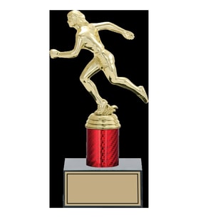 ODAK KUPA - Figürlü Kupalar - Atletizm Kadın Figürlü Kupalar FG-004 C - 23 cm