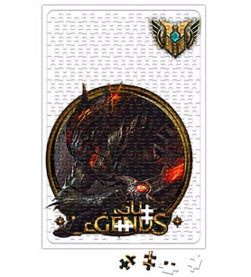 Yasuo LoL League Of Legends Puzzle 240 Parça Yapboz