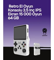 64 Gb Retro Oyun Konsolu – Çoklu Emülatör Desteği, Linux Tabanlı Açık Sistem