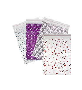 Metalize Bantlı Poşet 20x25 Cm 50 Adet