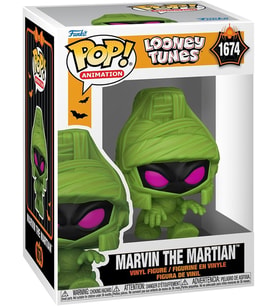 Funko Pop Animation: Looney Tunes– Marvin(Mummy) Figür (Krem)