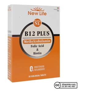 New Life B12 Plus 60 Tablet
