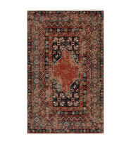 Hoom Rugs Anatolia Qilim ANQ 04 Multy Yıkanabilir Kaymaz Tabanlı Halı (Çok Renkli)