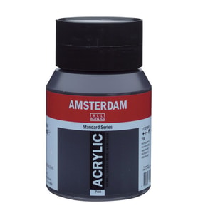 Talens Amsterdam Akrilik Boya 500 ml. 708 Payne's Grey 