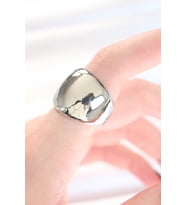 Silver Renk Ayarlanabilir Bombeli Ayna Yüzük 5886