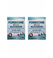 Forbiome Minies 2 Milyar Probiyotik Damla 8 ml 2 Adet (Krem)