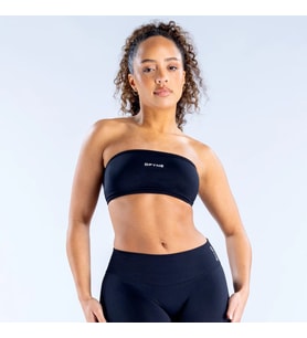 DFYNE Strapless Bandeau Bra - Siyah