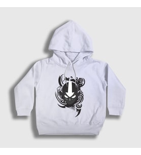 Presmono Unisex Çocuk Beyaz Aang V2 Anime Avatar The Last Airbender Kapüşonlu Sweatshirt 262172tt