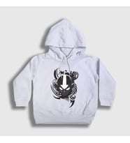 Presmono Unisex Çocuk Beyaz Aang V2 Anime Avatar The Last Airbender Kapüşonlu Sweatshirt 262172tt