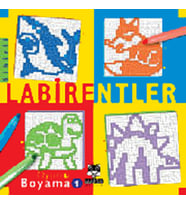 Marsık Labirentler-Oyunlu Boyama