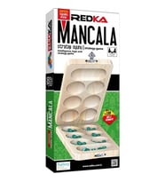Redka Kapaklı Ahşap Mangala Oyunu