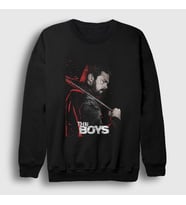 Presmono Unisex Siyah Crowbar Billy Butcher The Boys Sweatshirt 457988tt